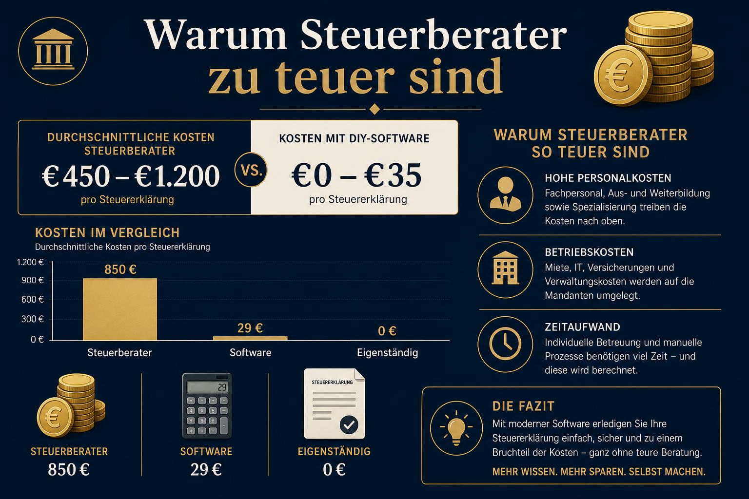 Umzugskosten steuerlich absetzen: Tipps für Arbeitnehmer 2026 Kostenvergleich Steuerberater, Software und eigenständige Steuererklärung